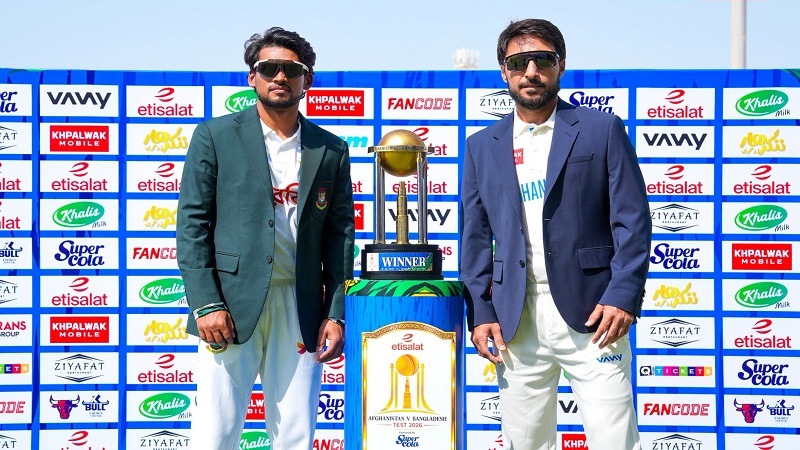 আফগানিস্তান টেস্টে স্পিন পরীক্ষার মুখে বাংলাদেশ